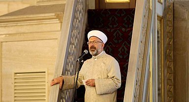 Diyanet İşleri Başkanı Erbaş'tan yağmur duası