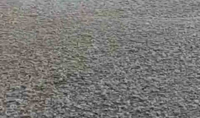 Diyarbakır'da dolu yağışı