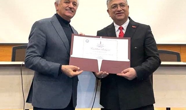 Doktor Öğretim Üyesi Mehmet Emin Yağcı'ya akademik teşvik ödülü