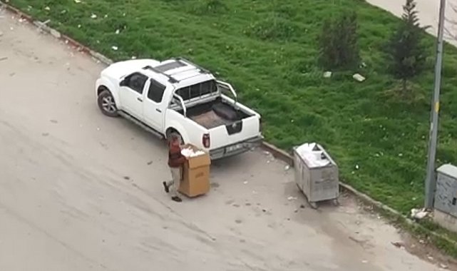 Dron ile tespit ettiler çevreyi kirletenlere ceza yağdırdılar