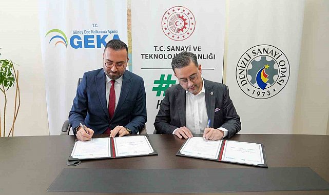 DSO ve GEKA işbirliğiyle Denizli'nin sanayi ekosistemi güçlenecek