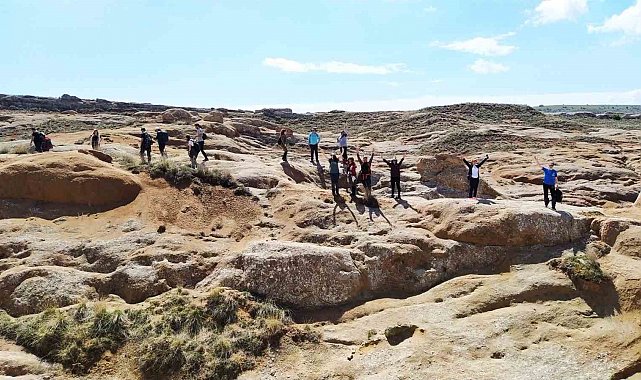 Dünyadaki Mars'ta doğa yürüyüşü