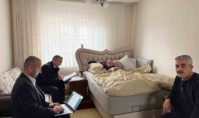 Duruşma salonu eve taşındı