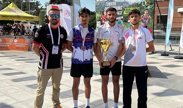 Düzce Oryantiringde Türkiye şampiyonu