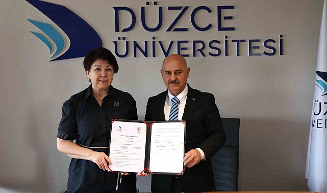 Düzce Üniversitesi'nden bir uluslararası anlaşma daha