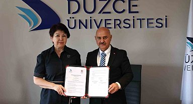 Düzce Üniversitesi'nden bir uluslararası anlaşma daha