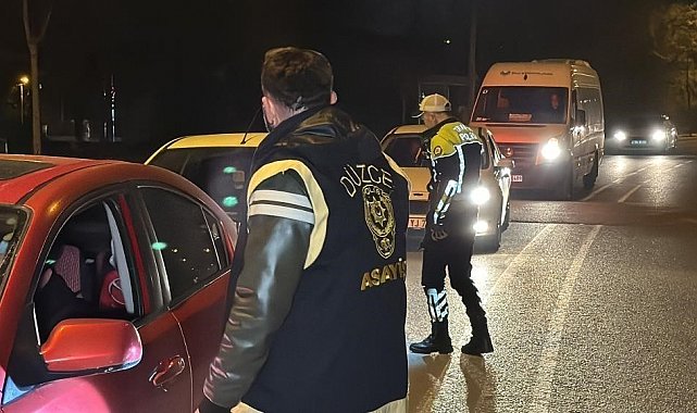 Düzce'de 1 haftada, aranan 13 şahıs yakalandı