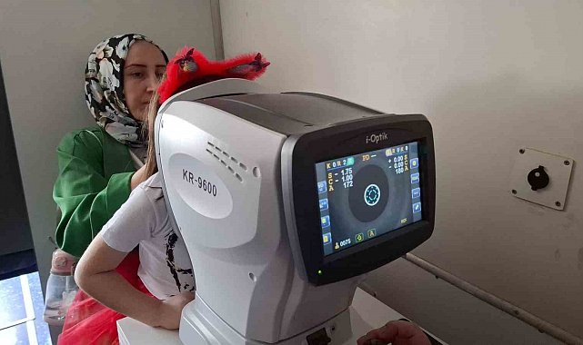 Düzce'de mobil göz taraması başladı