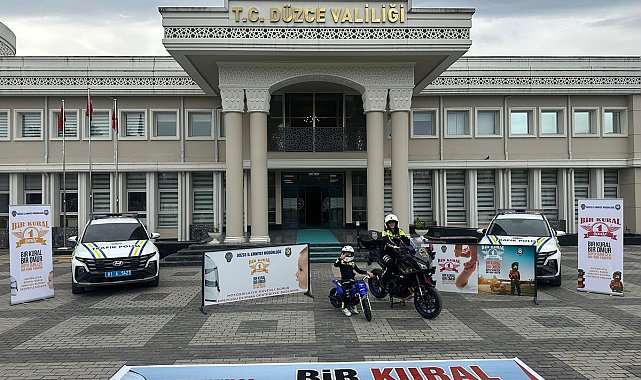 Düzce'de "kaskını tak" etkinliği