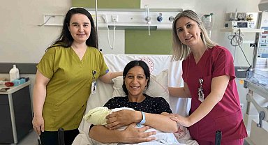 Ebeler Haftası'nda unutulmaz doğum