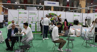 Ecofer Gübre'nin organik ürünleri Ceviz ve Badem Fuarında büyük ilgi gördü