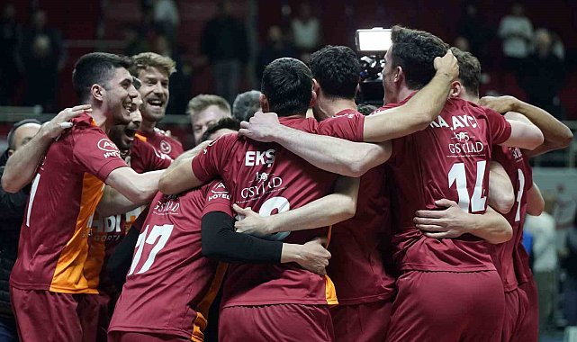 Efeler Ligi'nde ikinci finalist Galatasaray