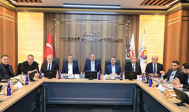 Elazığ Ticaret ve Sanayi Odası'nda bayramlaşma