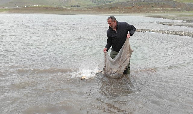 Elazığ'da 2 bin 500 metre ağ ve 500 kilo balık ele geçirildi