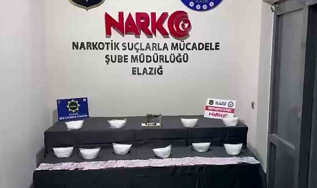 Elazığ'da 5 kilo uyuşturucu ele geçirildi: 2 tutuklama