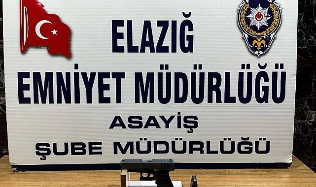 Elazığ'da kafede 2 kişiyi silahla yaralayan zanlı tutuklandı