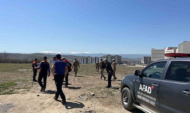 Elazığ'da kaybolan 65 yaşındaki adam için 78 kişilik ekip kuruldu