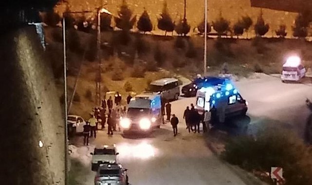 Elazığ'da otomobil elektrik direğine çarptı : 3 yaralı