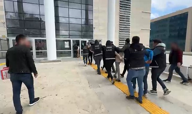 Elazığ'da polis suçlulara göz açtırmıyor: 6 gözaltı