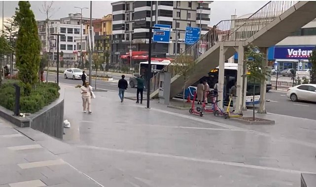 Elazığ'da şiddetli fırtına etkili oldu