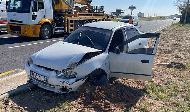 Elazığ'da tır ile otomobil çarpıştı: 1 yaralı
