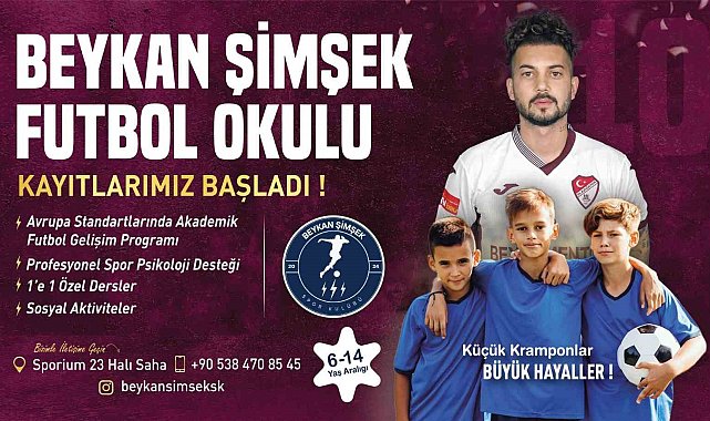 Elazığspor'un yıldızı Beykan Şimşek, kentte futbolun yıldızlarını yetiştirecek
