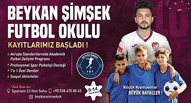 Elazığspor'un yıldızı Beykan Şimşek, kentte futbolun yıldızlarını yetiştirecek