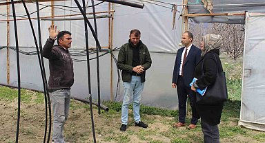 Elmalı'da çiftçilere biyolojik mücadele eğitimi