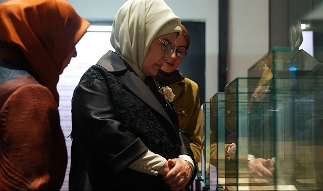 Emine Erdoğan "Saklı Kalanlar" sergisine ilişkin paylaşım yaptı