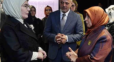 Emine Erdoğan "Saklı Kalanlar" sergisinin açılışını yaptı