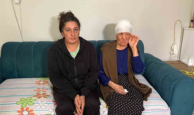 Emine teyzenin gözyaşları dindi