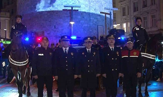 Emniyet Teşkilatı'nın 180. yılı Beyoğlu'nda kutlandı