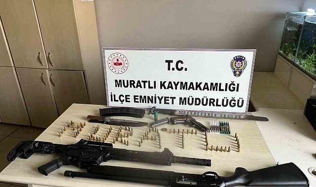 Emniyet'ten ruhsatsız silah operasyonu