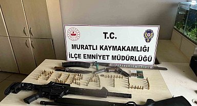 Emniyet'ten ruhsatsız silah operasyonu
