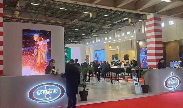 Erdemir ve İsdemir, Tube Eurasia 2025 Fuarı'na katıldı