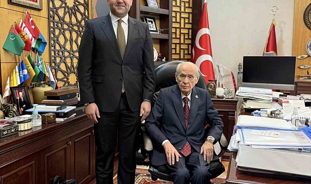 Ersoy, Devlet Bahçeli'yi makamında ziyaret etti