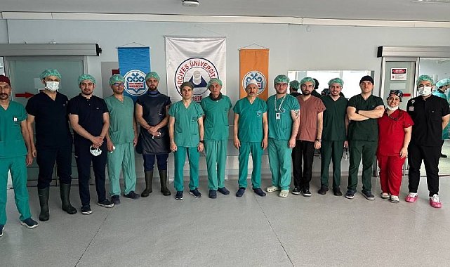 ERÜ, 'HolmiumThulium Lazer ve Robotik RIRS Kursu'na ev sahipliği yaptı