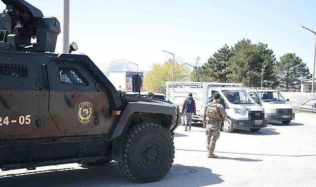 Erzincan'da 20 ekip, 172 personelle huzur ve güven uygulaması