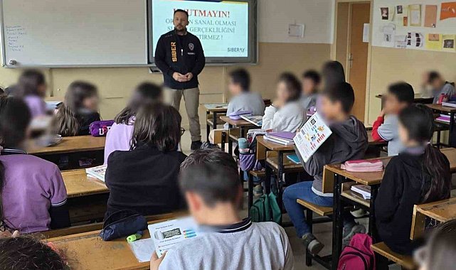 Erzincan'da öğrencilere siber güvenlik eğitimi