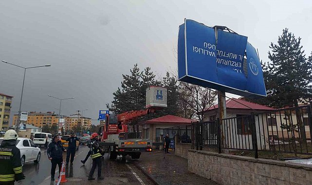 Erzurum için sarı kod verildi