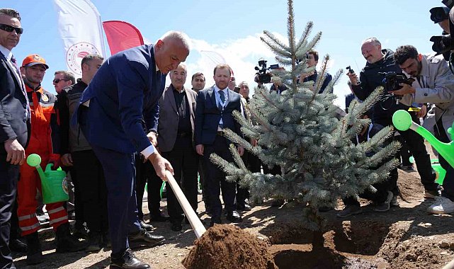 Erzurum'da EİT ülkeleri adına hatıra ormanı oluşturuldu