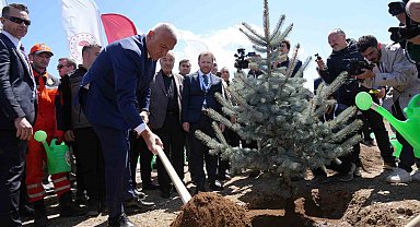 Erzurum'da EİT ülkeleri adına hatıra ormanı oluşturuldu