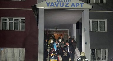 Erzurum'da korkutan yangın