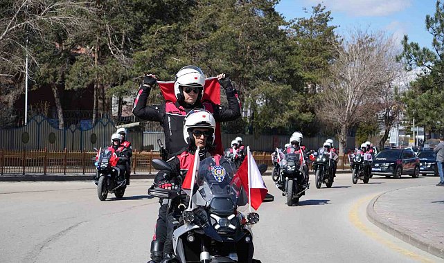 Erzurum'da Türk Polis Teşkilatının 180. yıl dönümü coşkusu