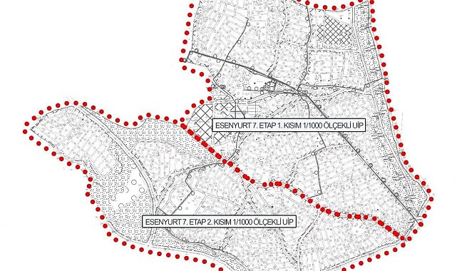 Esenyurt'ta 9 yıllık imar sorunu çözülecek: Kıraç Bölgesi'nde 7 mahallenin uygulama imar planı askıya çıkarıldı
