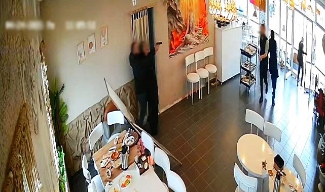 Eşini öldürüp, aynı tabancayla intihar etmişti: Dehşet görüntüleri ortaya çıktı