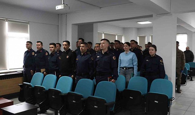 Eskişehir İl Jandarma Komutanlığı personeline yönelik hizmet içi eğitim