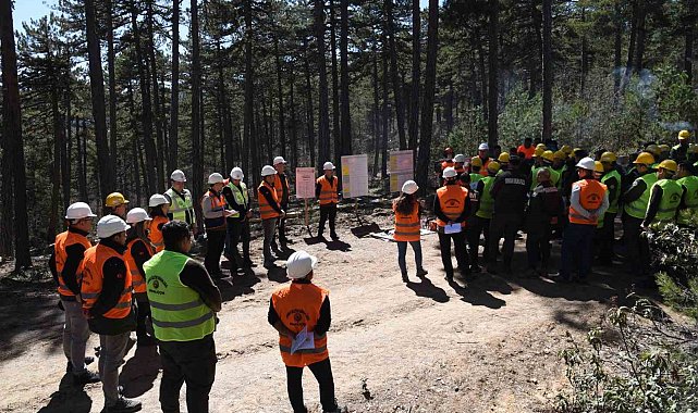 Eskişehir'de Orman Üretim Tatbikatları sona erdi