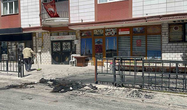 Eskişehir'de park halindeki aracın kundaklandığı iddiası