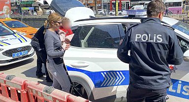 Evinde cesedi bulunan hamile kadının kocası, şehir meydanında yürürken yakalandı